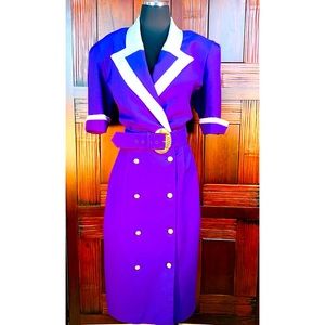 Vintage Alexis Fashions Inc Secretary Dress